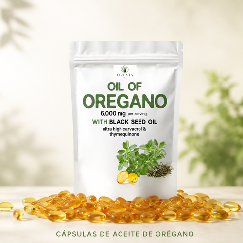Capsulas de aceite de orégano